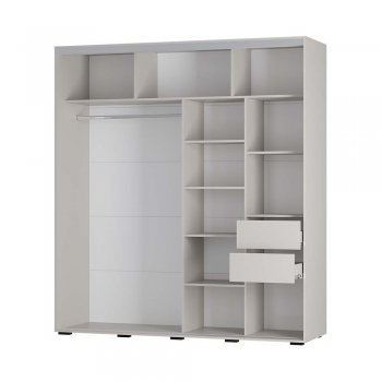 Шкаф-купе Крафт-6 кашемир 2000 мм (БТС) в Берёзовском - beryozovskij.mebel-e96.ru