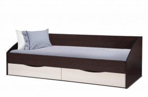 Кровать одинарная Фея - 3 симметричная New венге (Олм) в Берёзовском - beryozovskij.mebel-e96.ru | фото