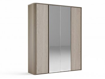 Шкаф 1950 мм 4-х дверный Лацио  (СБК) в Берёзовском - beryozovskij.mebel-e96.ru