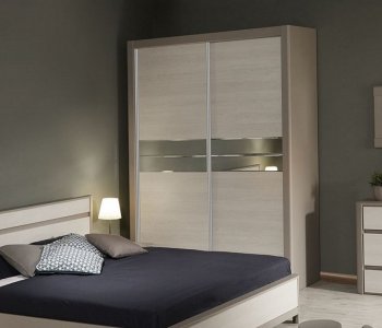 Шкаф-купе 1750 мм 2-х дверный Лацио (СБК) в Берёзовском - beryozovskij.mebel-e96.ru