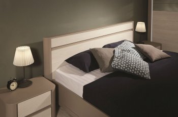 Кровать двуспальная Лацио (СБК) в Берёзовском - beryozovskij.mebel-e96.ru