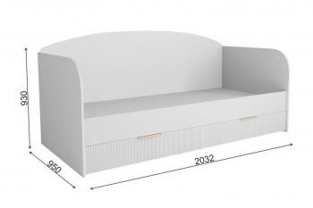 Набор детской мебели Лавис модульный белый софт (ДСВ) в Берёзовском - beryozovskij.mebel-e96.ru