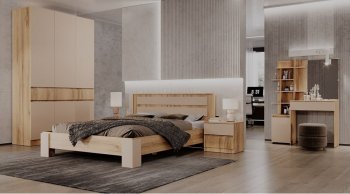 Комод 3 ящика Ленора вотан/Кашемир (Лин) в Берёзовском - beryozovskij.mebel-e96.ru