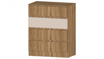 Комод 4 ящика Ленора вотан/Кашемир (Лин) в Берёзовском - beryozovskij.mebel-e96.ru | фото