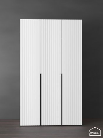 Шкаф Linnea MHR-3-1 2050х1200х510 (Белый-М 11.1.2) в Берёзовском - beryozovskij.mebel-e96.ru