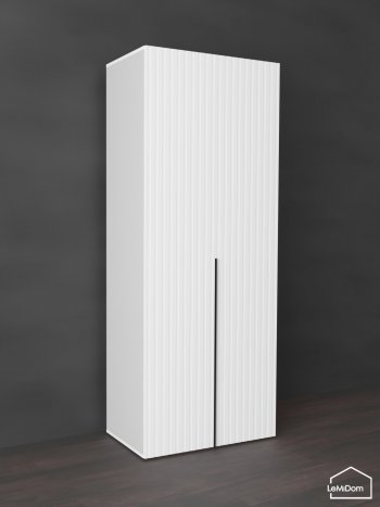 Шкаф Linnea MHR-2 2050х800х510 (Белый-М 11.1.1) в Берёзовском - beryozovskij.mebel-e96.ru
