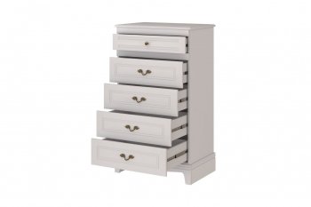 Комод 5 ящиков Лорето льняной (БМ) в Берёзовском - beryozovskij.mebel-e96.ru