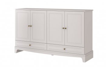 Комод 4 двери 2ящ. Лорето, льняной (БМ) в Берёзовском - beryozovskij.mebel-e96.ru