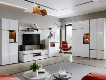 Стенка Мадера модульная (Миф) в Берёзовском - beryozovskij.mebel-e96.ru