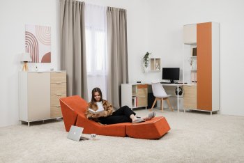 Кресло Марвэл террокотовая (Моби) в Берёзовском - beryozovskij.mebel-e96.ru