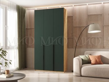 Шкаф 1200 мм Марвэл крафт/грин (Миф) в Берёзовском - beryozovskij.mebel-e96.ru