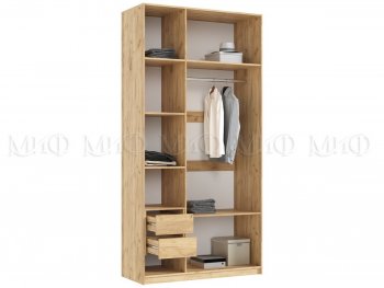 Шкаф 1200 мм Марвэл крафт/белый (Миф) в Берёзовском - beryozovskij.mebel-e96.ru