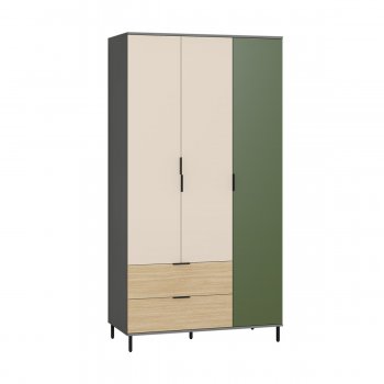 Шкаф 1200 мм Марвэл 16.317.03 зеленый (Моби) в Берёзовском - beryozovskij.mebel-e96.ru