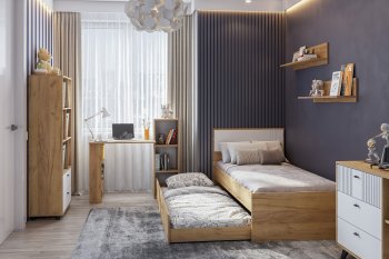 Кровать выкатная Милан (СВ) в Берёзовском - beryozovskij.mebel-e96.ru | фото