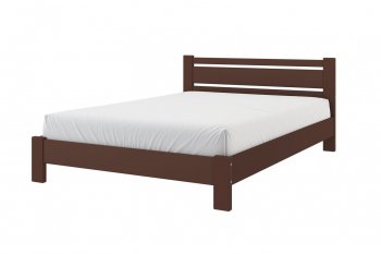 Кровать из массива Милс орех (БМ) в Берёзовском - beryozovskij.mebel-e96.ru
