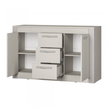 Комод Монако КМ-14 кашемир (БТС) в Берёзовском - beryozovskij.mebel-e96.ru