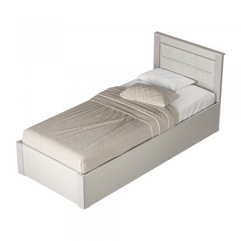 Кровать Монако КР-17 кашемир (БТС) в Берёзовском - beryozovskij.mebel-e96.ru