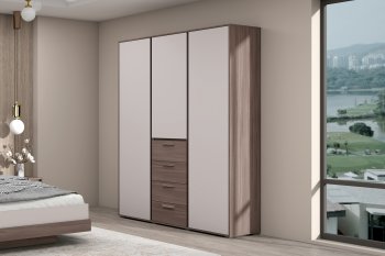 Спальный гарнитур Ника, модульный (Зарон) в Берёзовском - beryozovskij.mebel-e96.ru