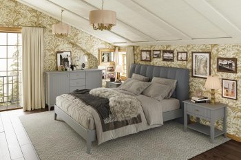 Комод 5 ящиков Никеа антрацит (БМ) в Берёзовском - beryozovskij.mebel-e96.ru
