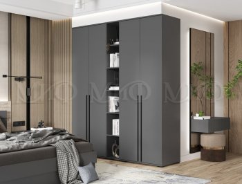 Шкаф Норд+ пенал открытый (Миф) в Берёзовском - beryozovskij.mebel-e96.ru