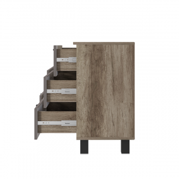 Комод Олива КМ-04 муссон софт (БТС) в Берёзовском - beryozovskij.mebel-e96.ru