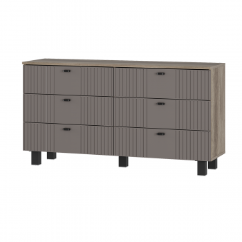 Комод Олива КМ-04 муссон софт (БТС) в Берёзовском - beryozovskij.mebel-e96.ru