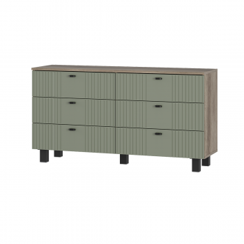 Комод Олива КМ-04 эквалипт софт (БТС) в Берёзовском - beryozovskij.mebel-e96.ru