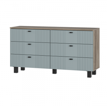 Комод Олива КМ-04 шарли бриз (БТС) в Берёзовском - beryozovskij.mebel-e96.ru