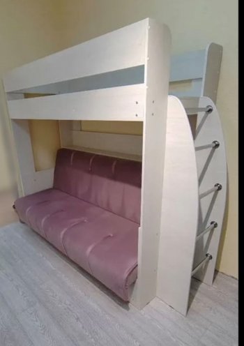 Кровать-диван 2-х ярусная Омега 17 (возможна зеркальная сборка) в Берёзовском - beryozovskij.mebel-e96.ru