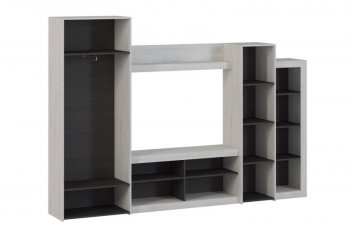 Стенка OSKAR4 сосна белая (Генезис) в Берёзовском - beryozovskij.mebel-e96.ru