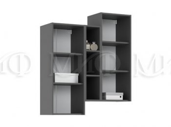 Стенка Оскар графит (Миф) в Берёзовском - beryozovskij.mebel-e96.ru