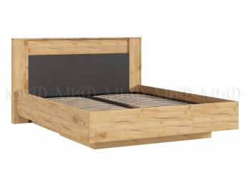 Кровать парящая Остин крафт/графит (Миф) в Берёзовском - beryozovskij.mebel-e96.ru