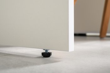 Стол письменный 12.159 Остин белый (Моби) в Берёзовском - beryozovskij.mebel-e96.ru