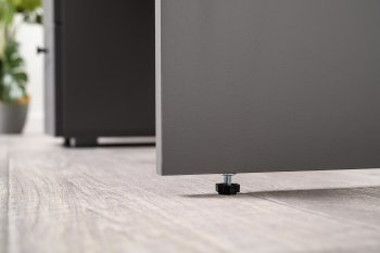 Стол письменный 12.159 Остин графит (Моби) в Берёзовском - beryozovskij.mebel-e96.ru