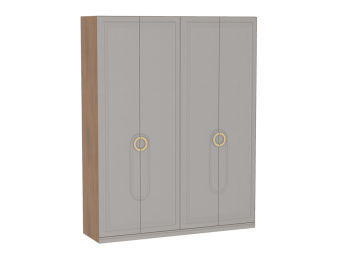 Шкаф 1800 мм 4-дверный Палермо (СБК) в Берёзовском - beryozovskij.mebel-e96.ru