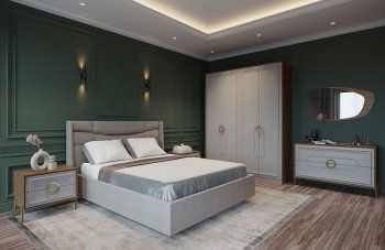 Спальный гарнитур Палермо модульный (СБК) в Берёзовском - beryozovskij.mebel-e96.ru