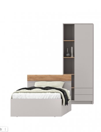 Кровать Прайм кашемир (Олмеко) в Берёзовском - beryozovskij.mebel-e96.ru