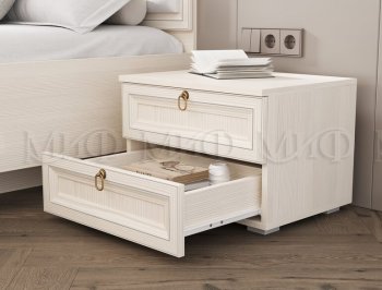 Спальный гарнитур Престиж 2 модульный (Миф) в Берёзовском - beryozovskij.mebel-e96.ru