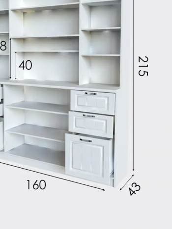 Буфет Прованс-016 (Текс) в Берёзовском - beryozovskij.mebel-e96.ru