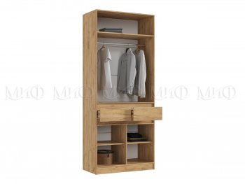 Шкаф 1000 мм Роджина крафт/изумруд (Миф) в Берёзовском - beryozovskij.mebel-e96.ru