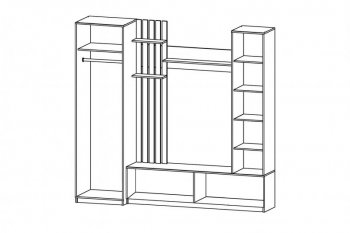 Стенка Рокси (Террикон) в Берёзовском - beryozovskij.mebel-e96.ru