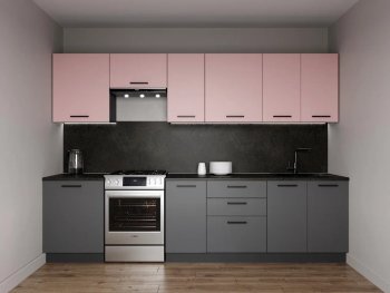 Кухонный гарнитур Роза 3000 мм (Санвут) в Берёзовском - beryozovskij.mebel-e96.ru