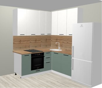 Кухонный гарнитур угловой 2000*1400 мм (Санвут) в Берёзовском - beryozovskij.mebel-e96.ru