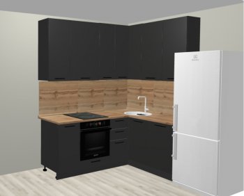 Кухонный гарнитур угловой 2000*1400 мм (Санвут) в Берёзовском - beryozovskij.mebel-e96.ru