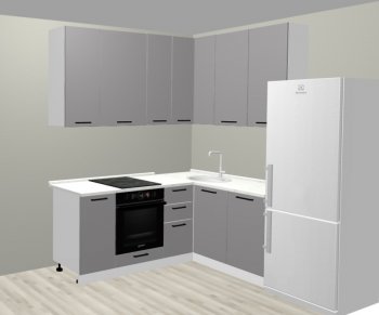 Кухонный гарнитур угловой 2000*1400 мм (Санвут) в Берёзовском - beryozovskij.mebel-e96.ru