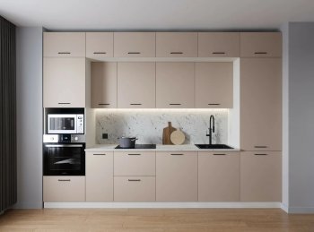 Кухонный гарнитур Шампань 3400 мм (Санвут) в Берёзовском - beryozovskij.mebel-e96.ru