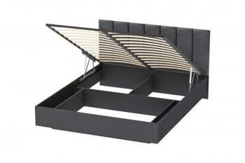 Кровать с подъемным механизмом Шарм (арт.031М1) Антрацит (Диал) в Берёзовском - beryozovskij.mebel-e96.ru