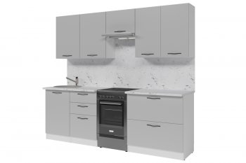 Кухонный гарнитур Шелли макси 2300 мм (Герда) в Берёзовском - beryozovskij.mebel-e96.ru