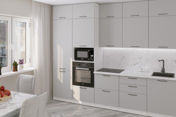 Кухонный гарнитур Шелли макси 3000 мм (Герда) в Берёзовском - beryozovskij.mebel-e96.ru