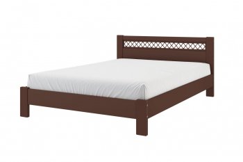 Кровать из массива Шейла Орех (БМ) в Берёзовском - beryozovskij.mebel-e96.ru